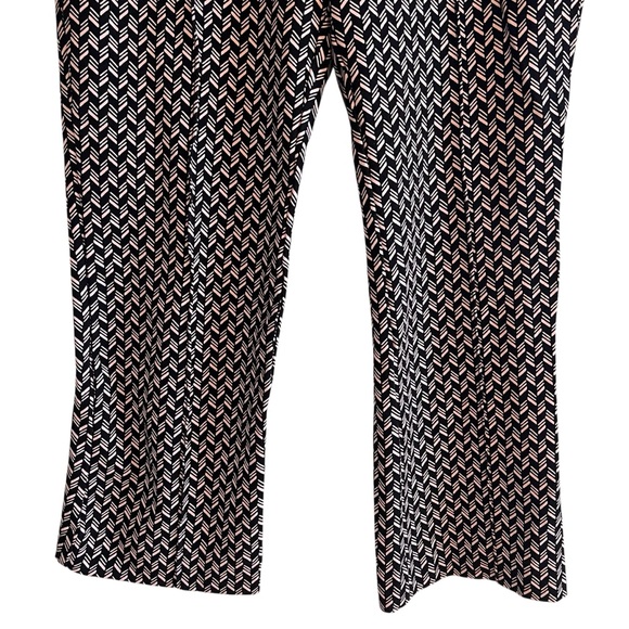 Anthropologie The Margot Kick-Flare Cropped Pants size L like new condition - Picture 7 of 14